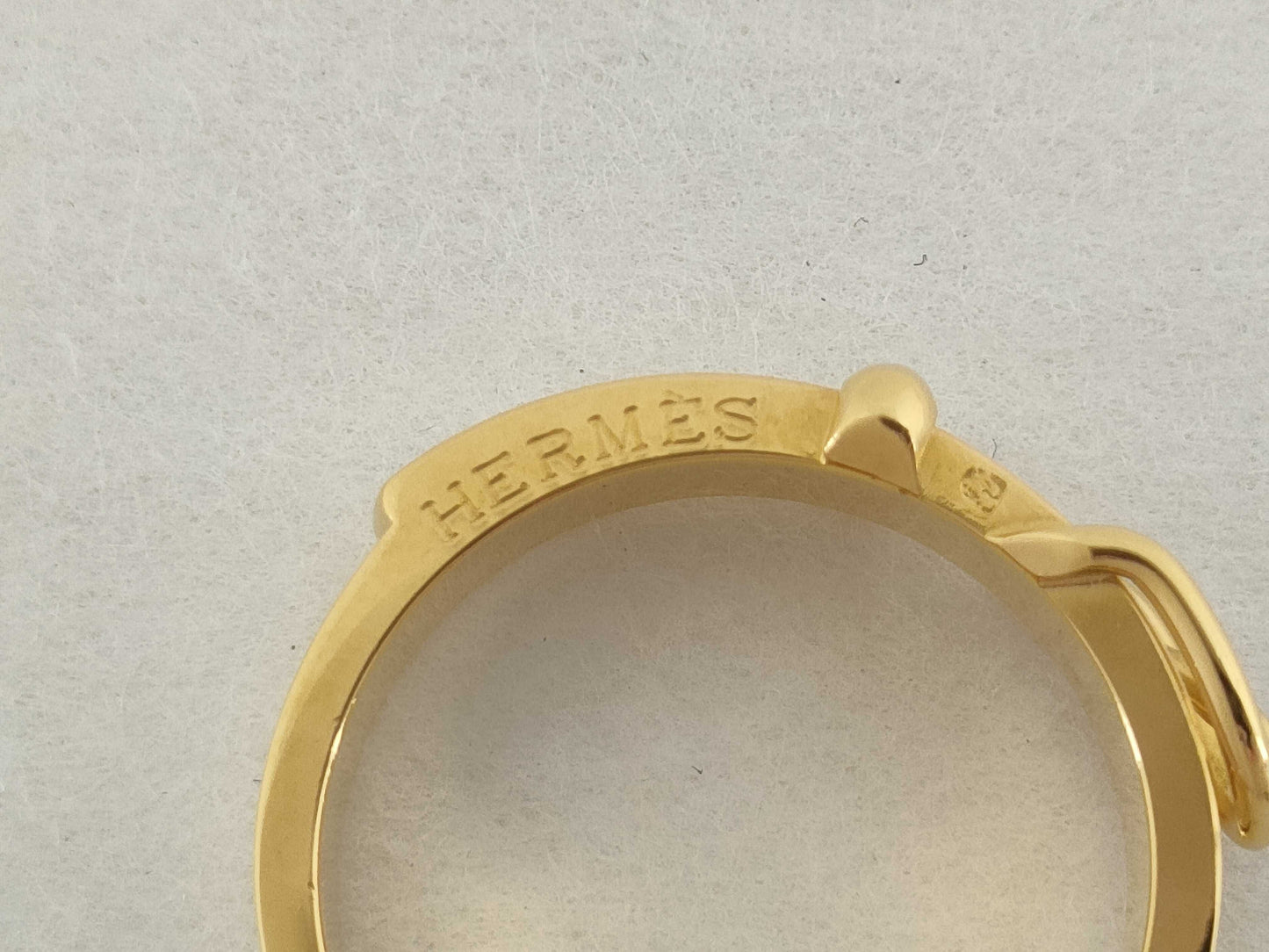 HERMES Gold Ring