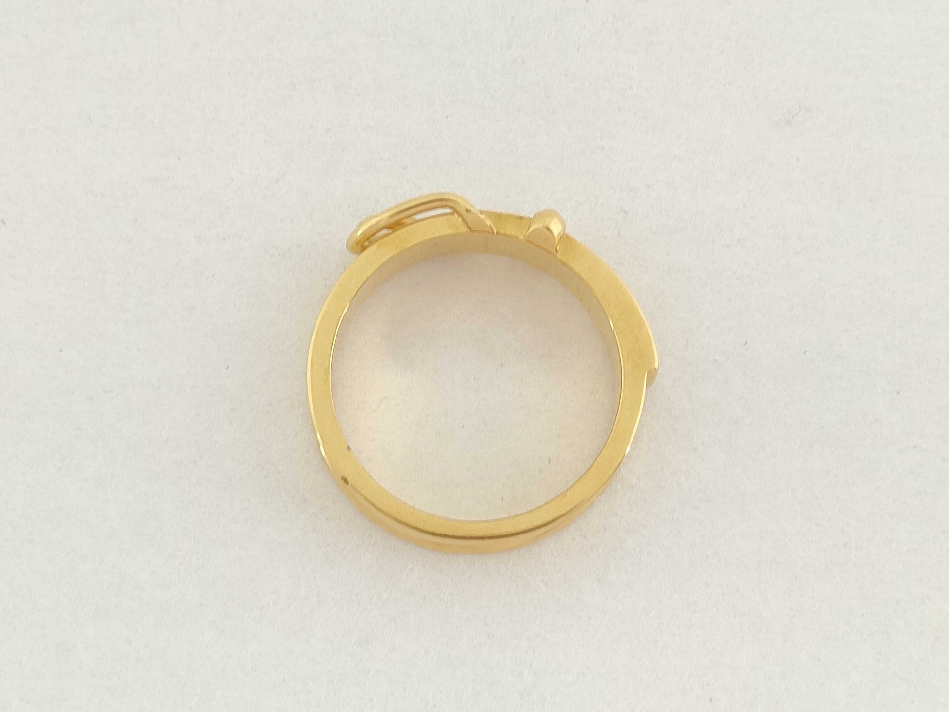 HERMES Gold Ring