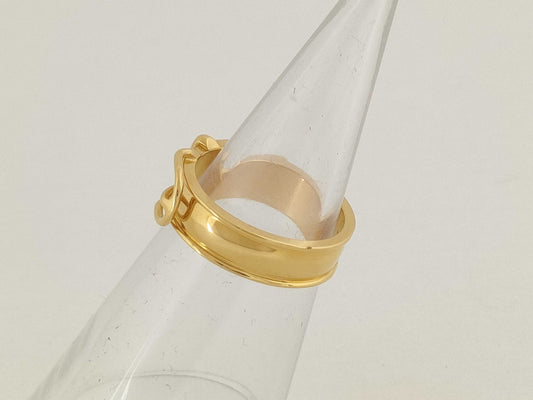 HERMES Gold Ring
