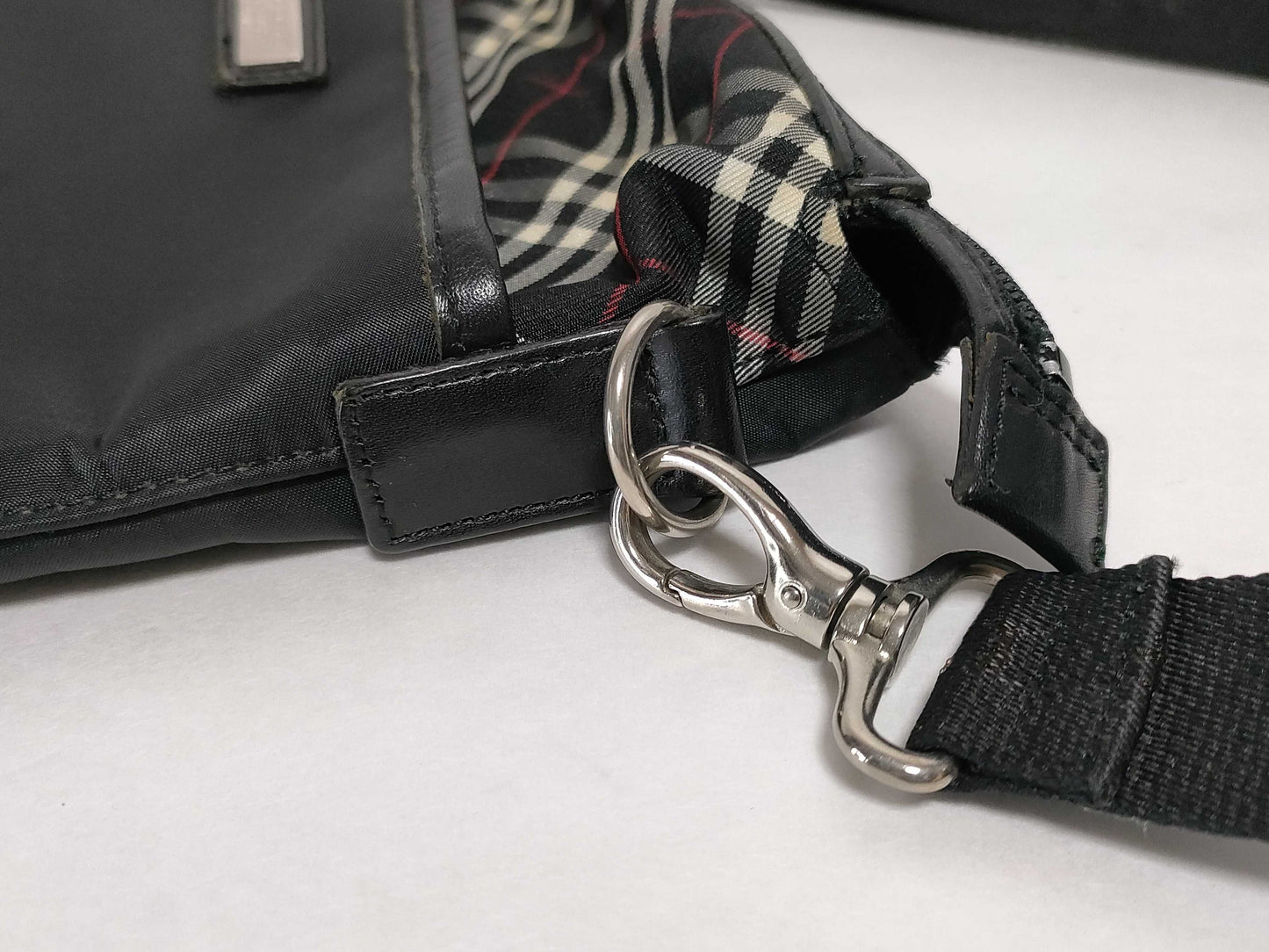 BURBERRY Nova Check Shoulder Sacoche Shoulder Bag