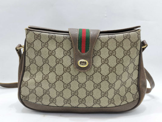 GUCCI Old Gucci Old Gucci Sherry Line Shoulder Bag