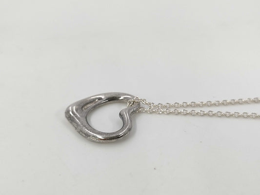 Tiffany & Co. Open Heart 925 Necklace
