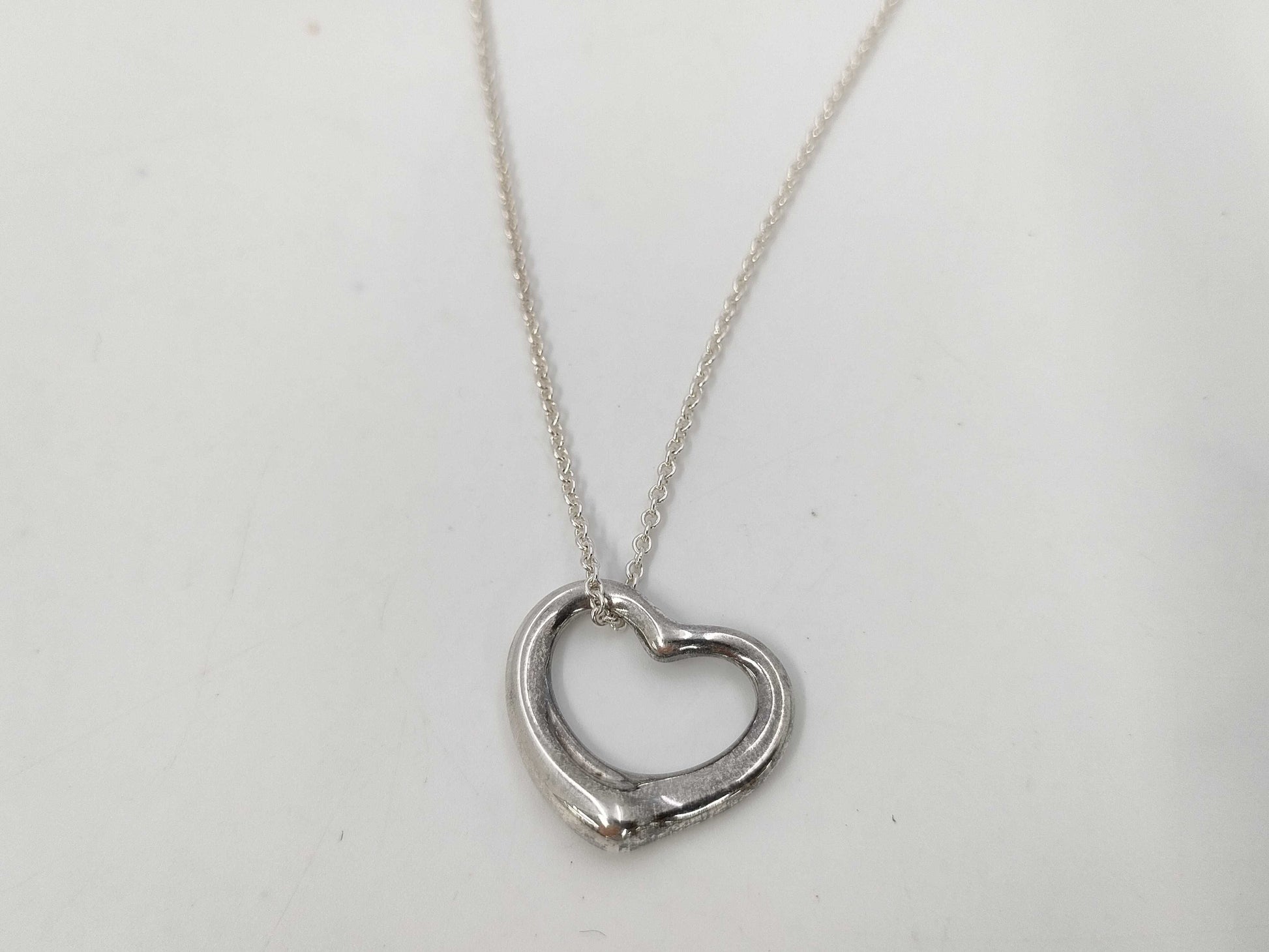 Tiffany & Co. Open Heart 925 Necklace
