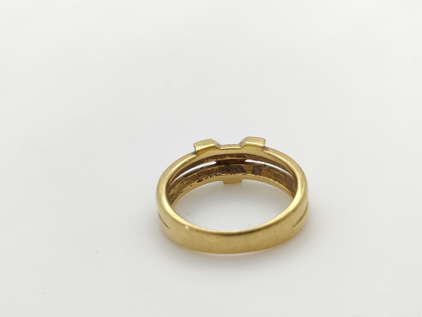 Yves Saint Laurent D0.08ct K18 5.8g Ring