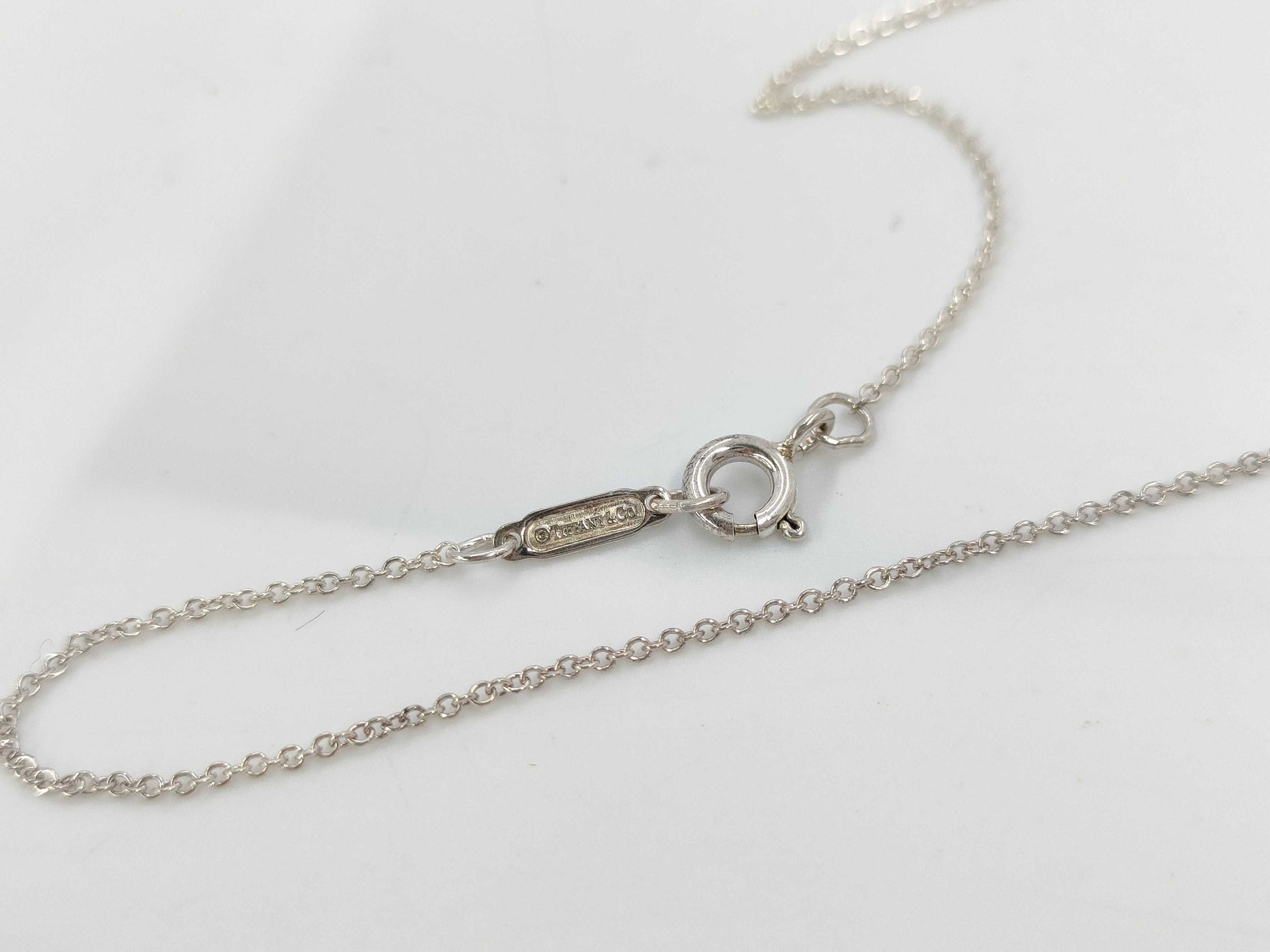 Tiffany & Co. Open Heart 925 Necklace