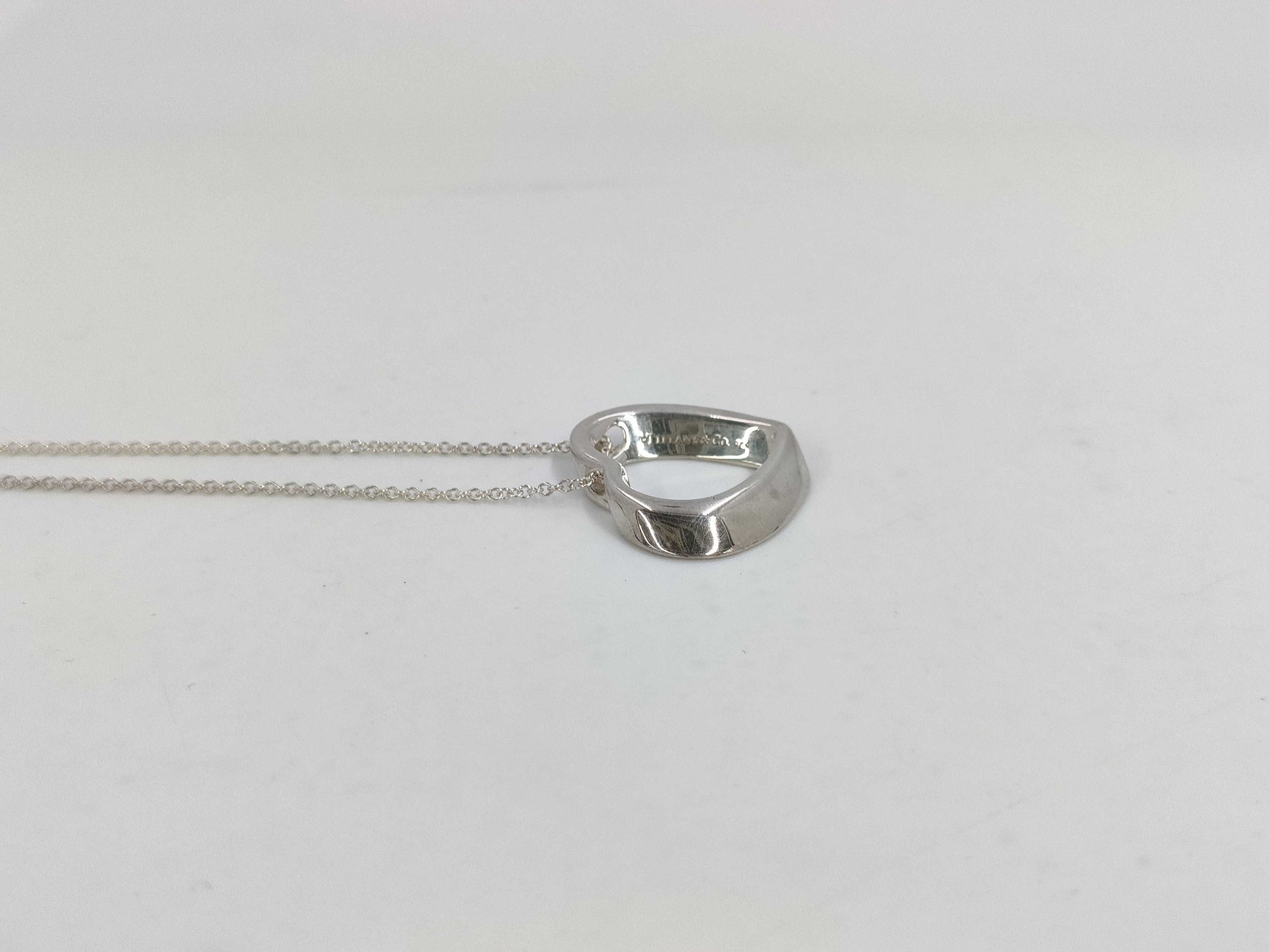 Tiffany & Co. Open Heart 925 Necklace