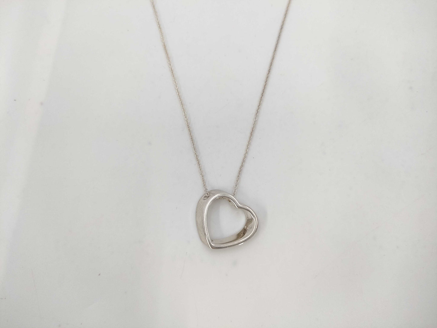 Tiffany & Co. Open Heart 925 Necklace