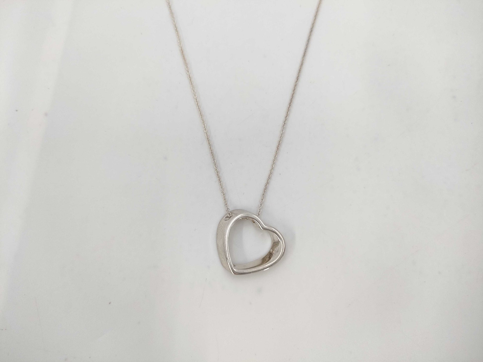 Tiffany & Co. Open Heart 925 Necklace