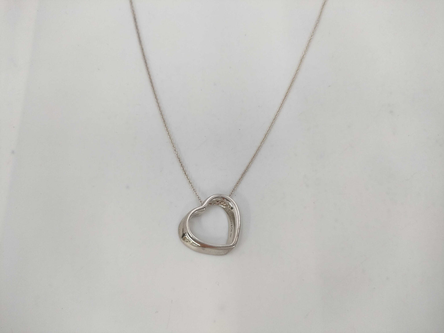 Tiffany & Co. Open Heart 925 Necklace