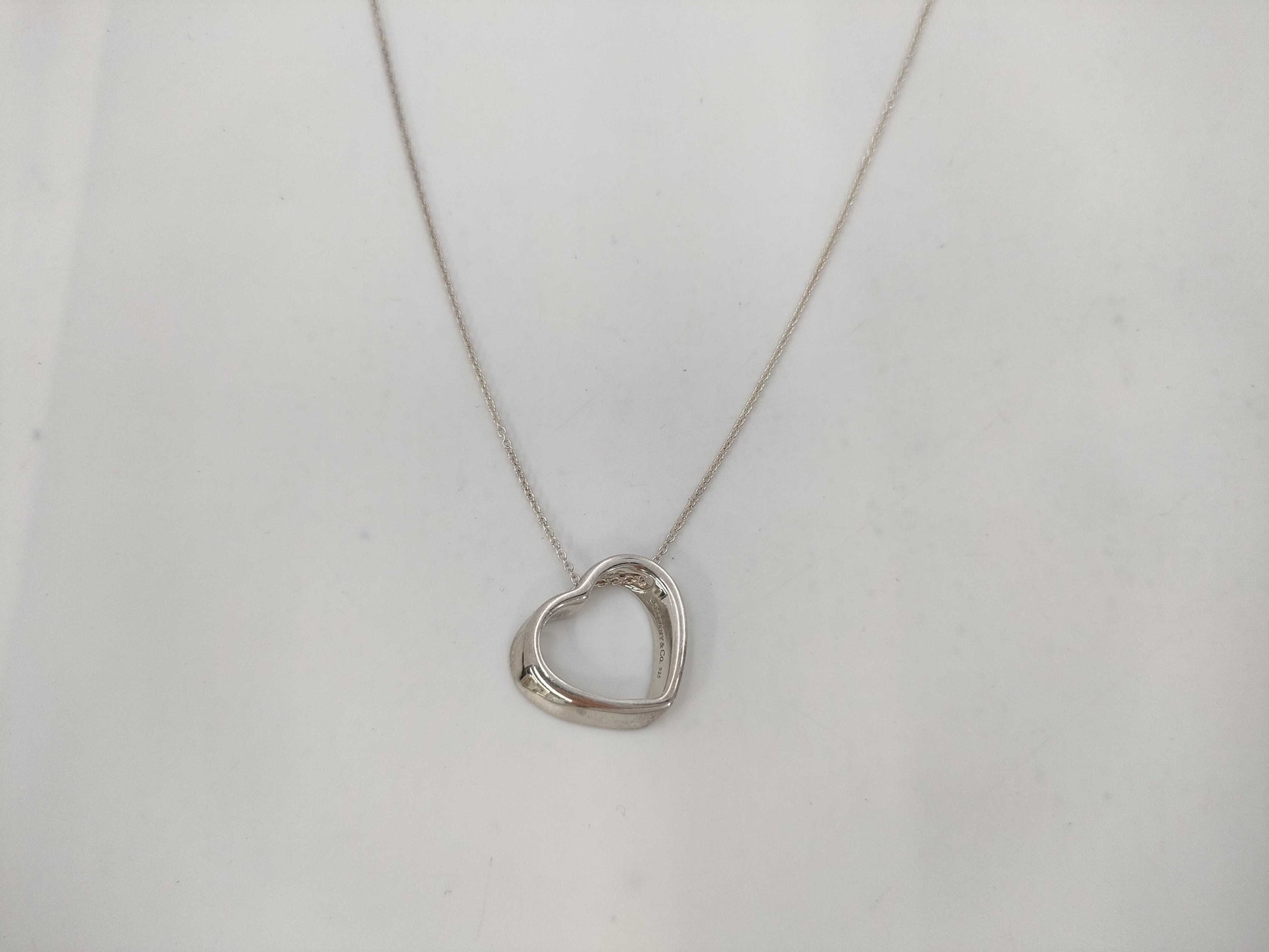 Tiffany & Co. Open Heart 925 Necklace