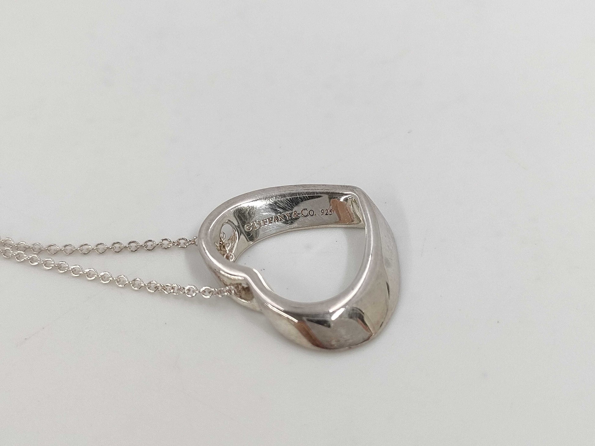 Tiffany & Co. Open Heart 925 Necklace