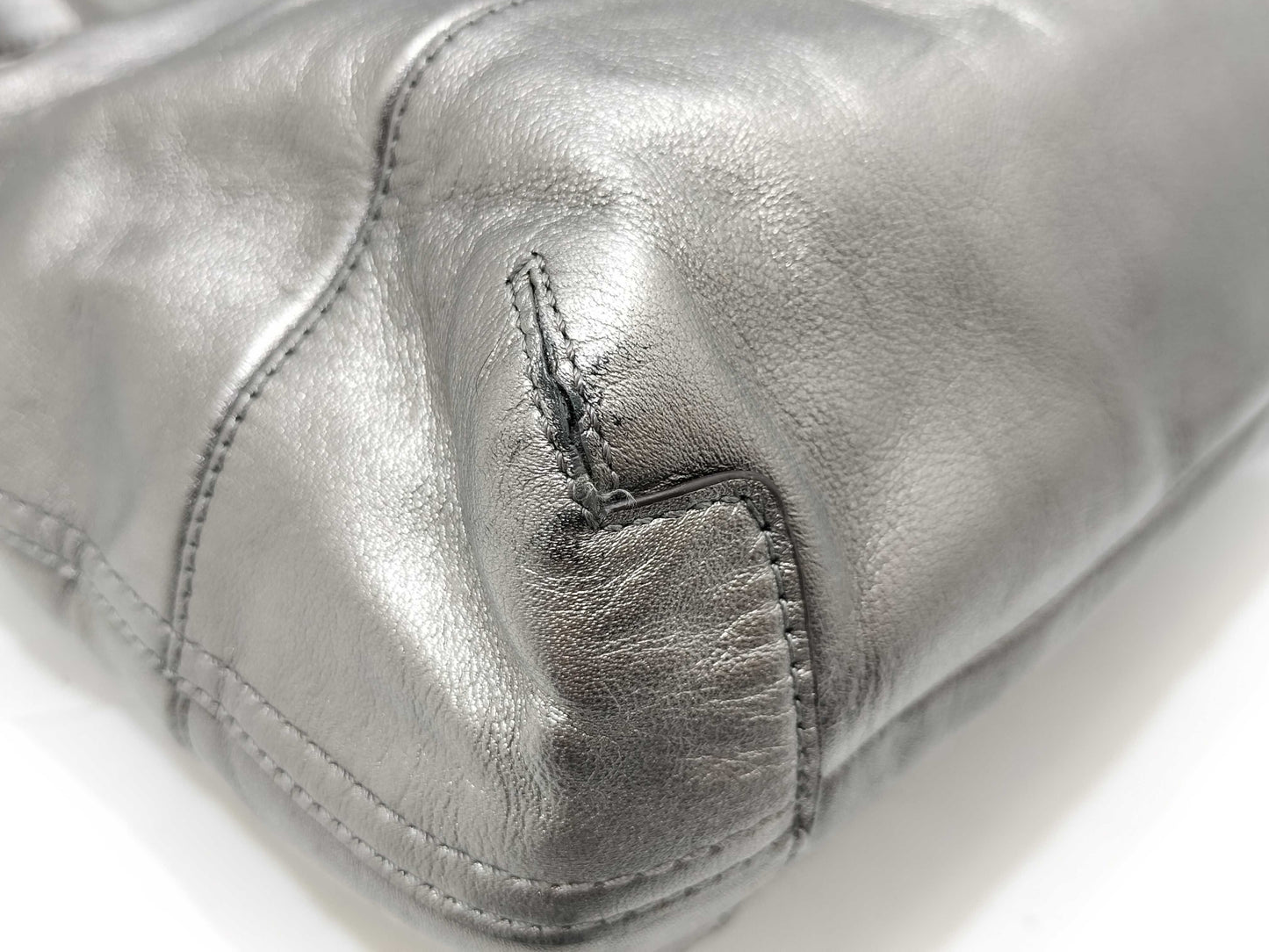 COACH Coach Silver Shoulder Bag Shoulder Bag