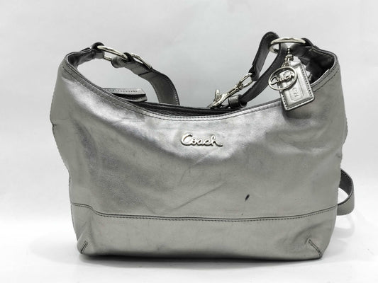 COACH Coach Silver Shoulder Bag Shoulder Bag
