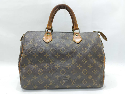 LOUIS VUITTON Monogram LV Monogram Speedy Handbag