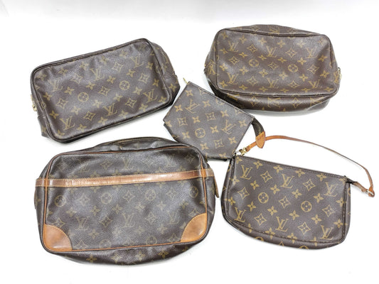 LOUIS VUITTON Monogram LV Monogram 5-Piece Summary Pouch