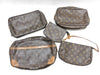 LOUIS VUITTON Monogram LV Monogram 5-Piece Summary Pouch