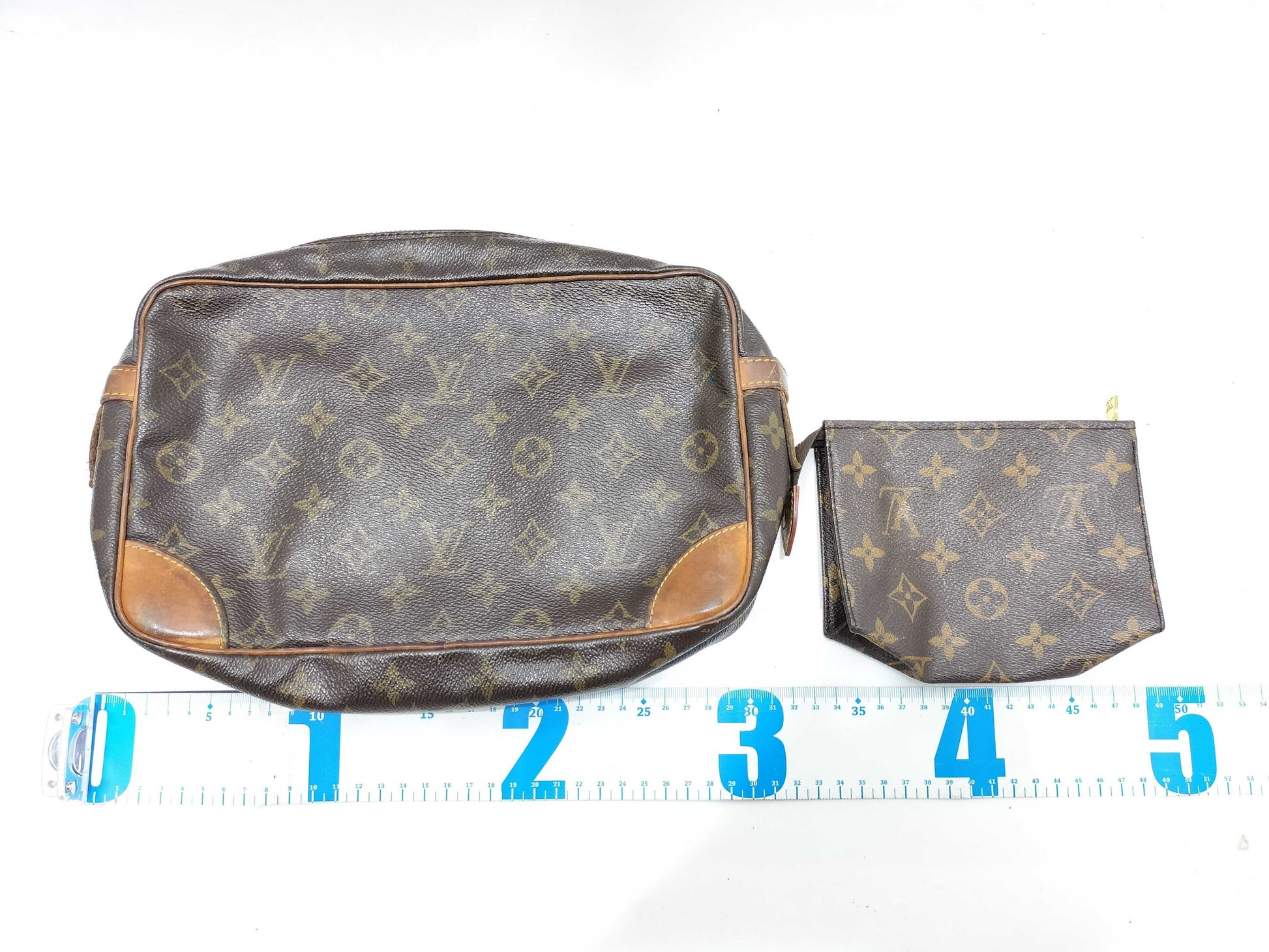 LOUIS VUITTON Monogram LV Monogram 5-Piece Summary Pouch