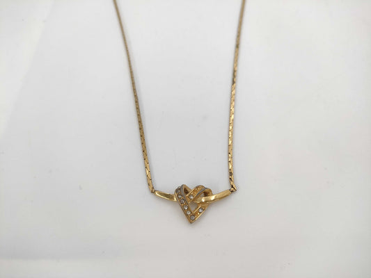 Dior Dior Necklace Rhinestone Necklace