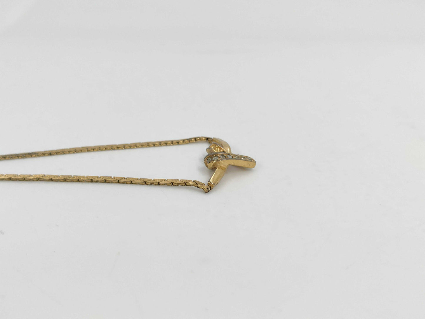 Dior Dior Necklace Rhinestone Necklace