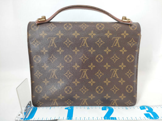 LOUIS VUITTON Monogram LOUIS VUITTON Louis Vuitton Monogram Monceau handbag