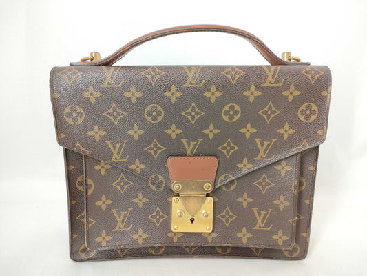 LOUIS VUITTON Monogram LOUIS VUITTON Louis Vuitton Monogram Monceau handbag