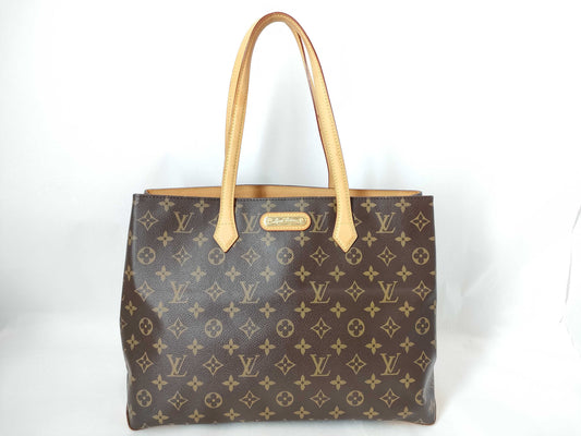 LOUIS VUITTON Monogram Louis Vuitton Monogram Wilshire MM Tote Bag