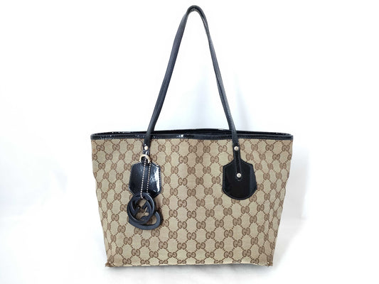 GUCCI GG Canvas Gucci Bag Tote Bag