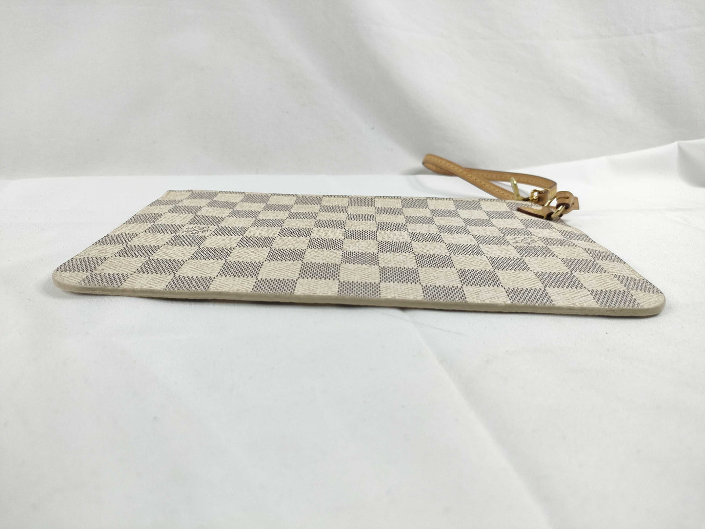 LOUIS VUITTON Damier Azure Louis Vuitton Neverful Pouch Only Pouch