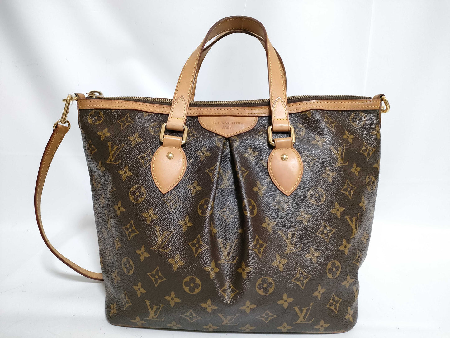 LOUIS VUITTON Monogram Louis Vuitton Palermo PM Shoulder Bag
