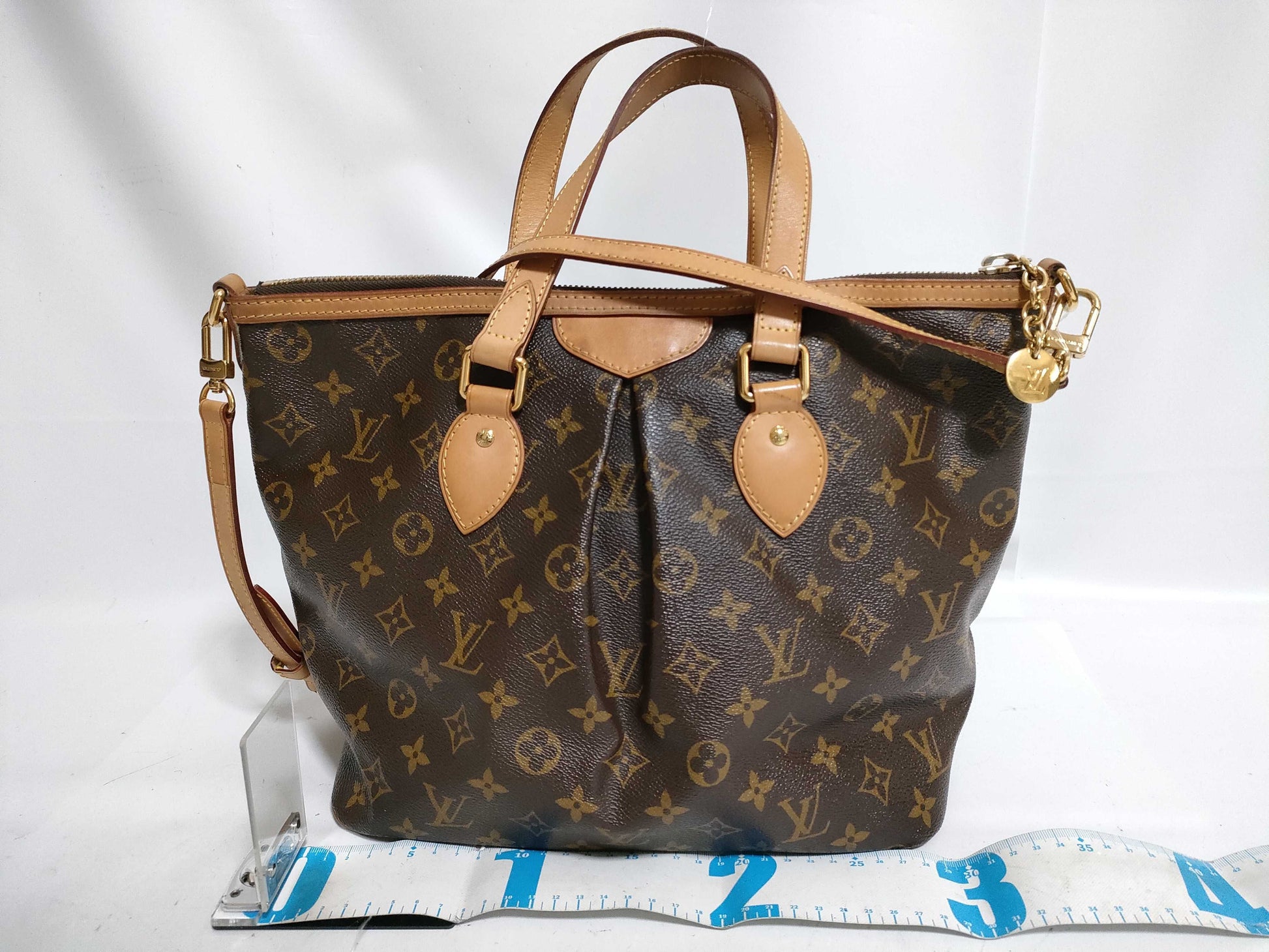 LOUIS VUITTON Monogram Louis Vuitton Palermo PM Shoulder Bag