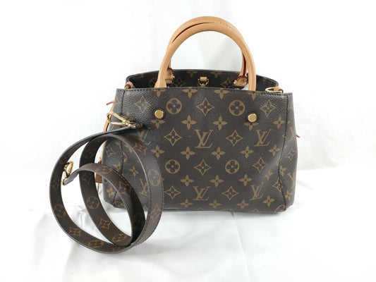 LOUIS VUITTON Monogram Louis Vuitton Montaigne Monogram Shoulder Bag