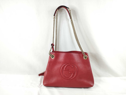 GUCCI Gucci Shoulder Bag Soho Shoulder Bag