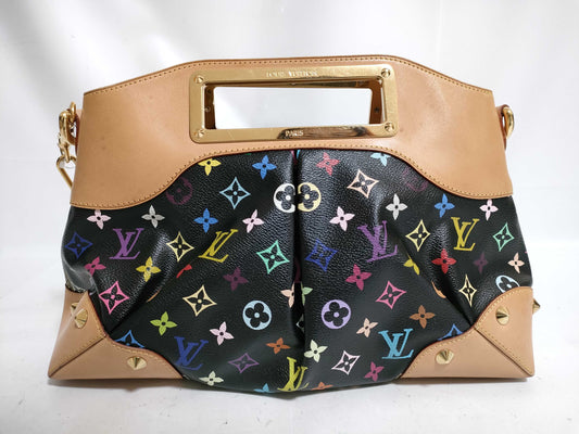 LOUIS VUITTON Monogram Multicolor Louis Vuitton Judy Multi Shoulder Bag