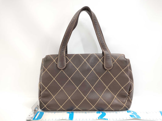 CHANEL Wild Stitch Mini Boston Bag No. 6