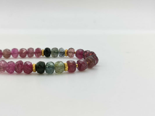 Tourmaline K18/METAL 32.0g Necklace