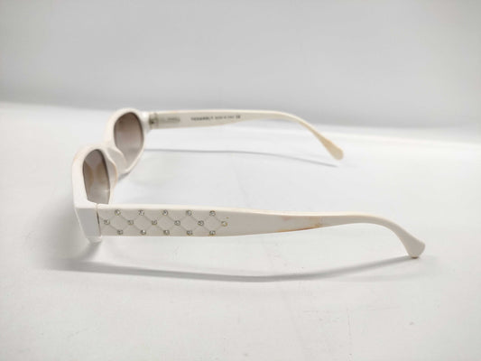 CHANEL Chanel Plastic Sunglasses 5059-B White Sunglasses/Eyeglasses