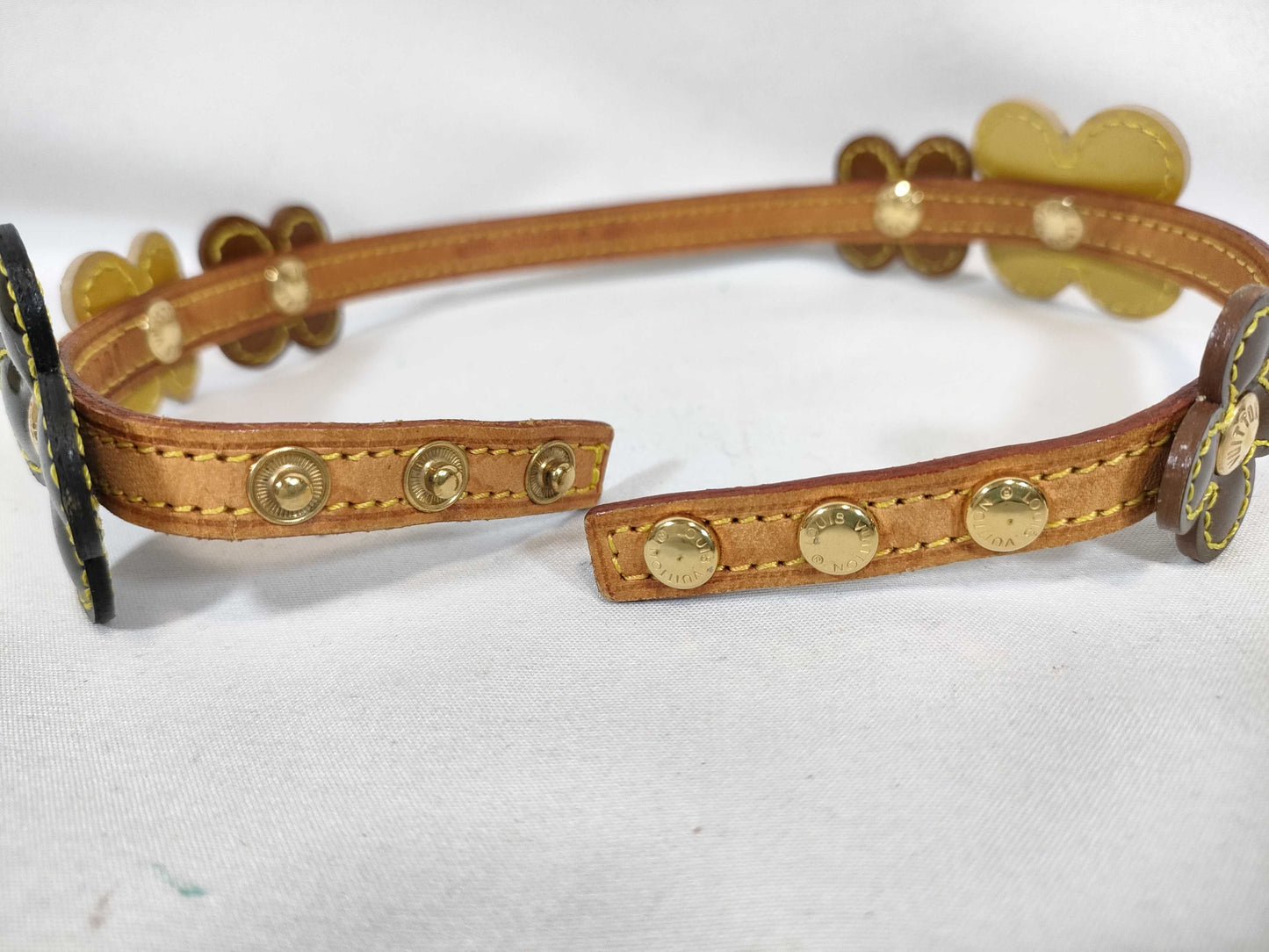 LOUIS VUITTON LV Verni Flower Lexington M92252 FL1001 Bracelet Bangle