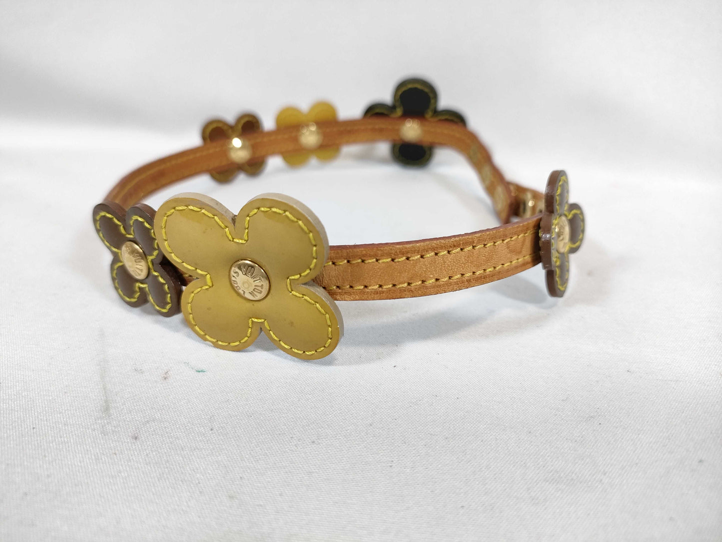 LOUIS VUITTON LV Verni Flower Lexington M92252 FL1001 Bracelet Bangle