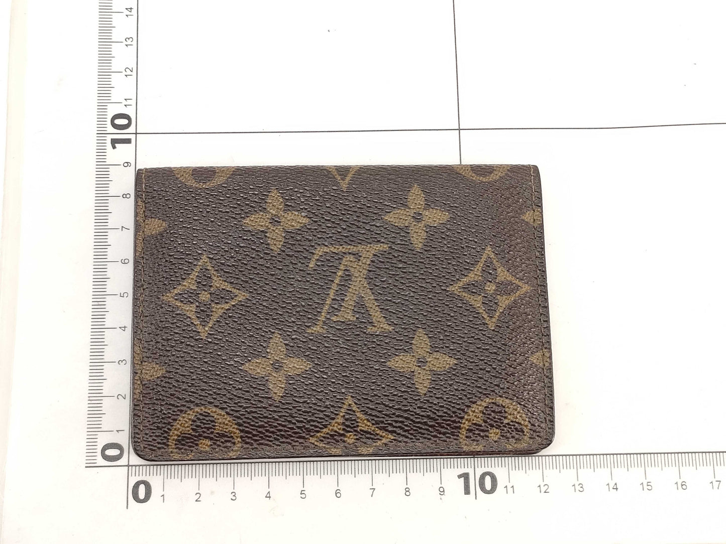 LOUIS VUITTON Monogram LV Monogram Porto 2 Cartovertical M60533 872A2 Card Case, Pass Case, Business Card Holder