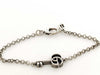 GUCCI Double G-Key SV925 Silver 7.5g Bracelet Bangle
