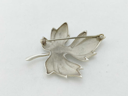 Tiffany&Co. Tiffany Leaf Brooch SV925 Silver Brooch