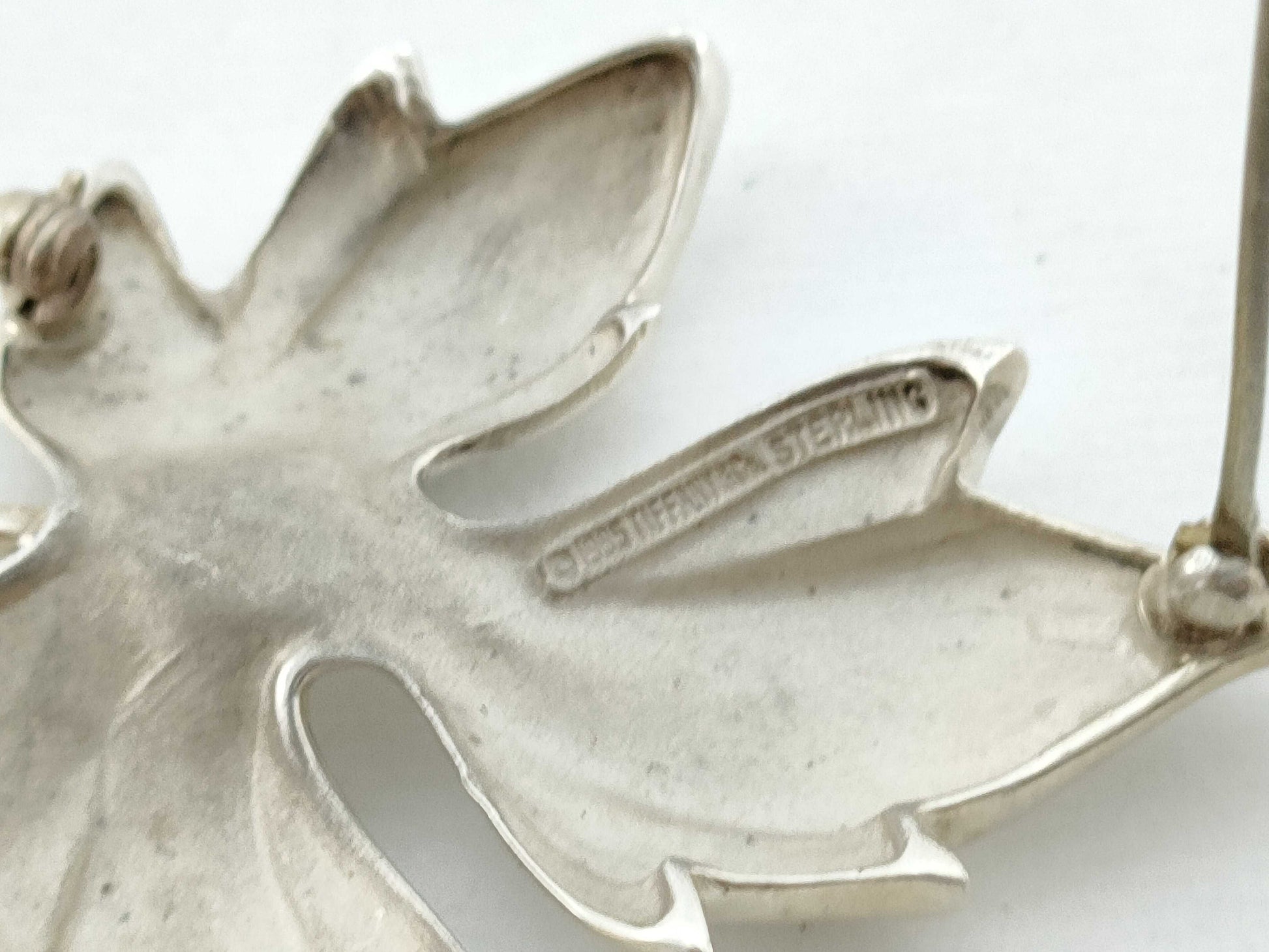 Tiffany&Co. Tiffany Leaf Brooch SV925 Silver Brooch