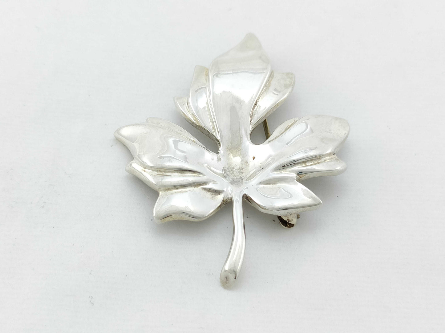 Tiffany&Co. Tiffany Leaf Brooch SV925 Silver Brooch