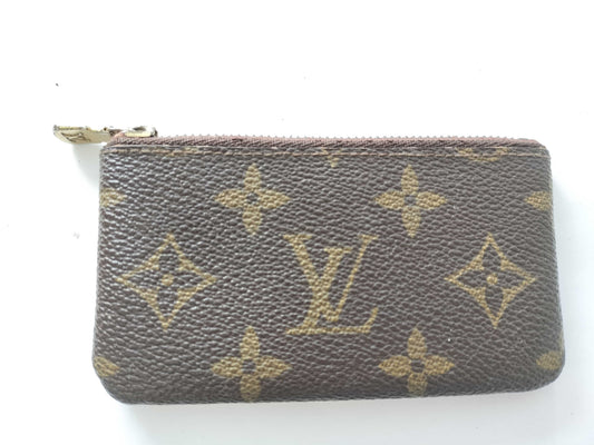LOUIS VUITTON Monogram LV Monogram Pochette Cle M62650 854 Coin Case