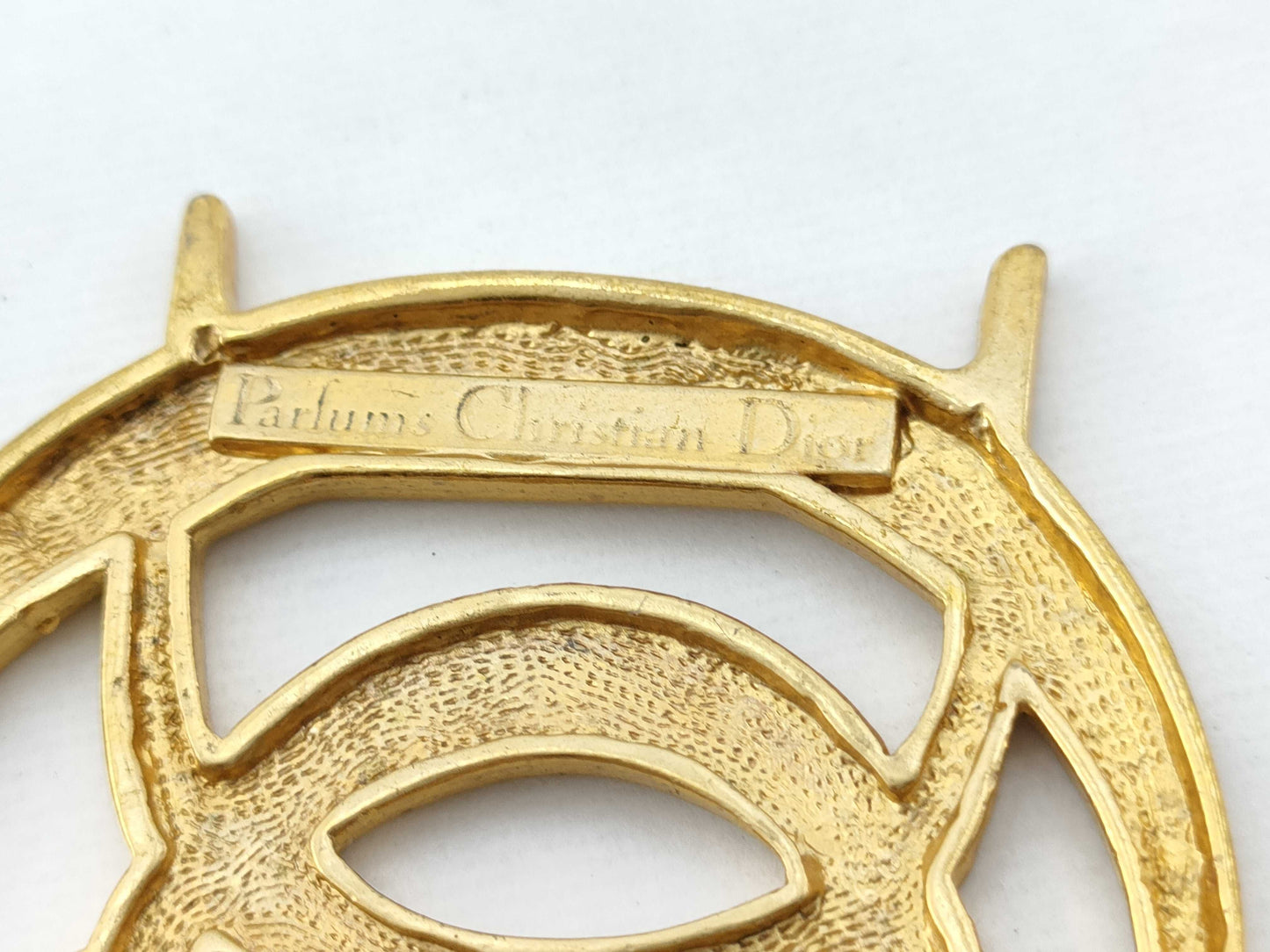 Dior Christian Dior Brooch GP Gold Brooch