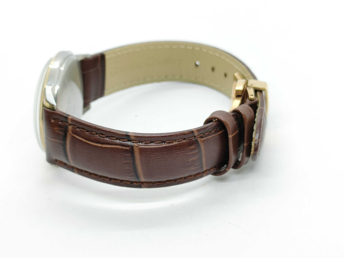 N13022T GP/SS/Leather/Hand-wound White Dial Malfunctioning Current Condition Boys' Watch