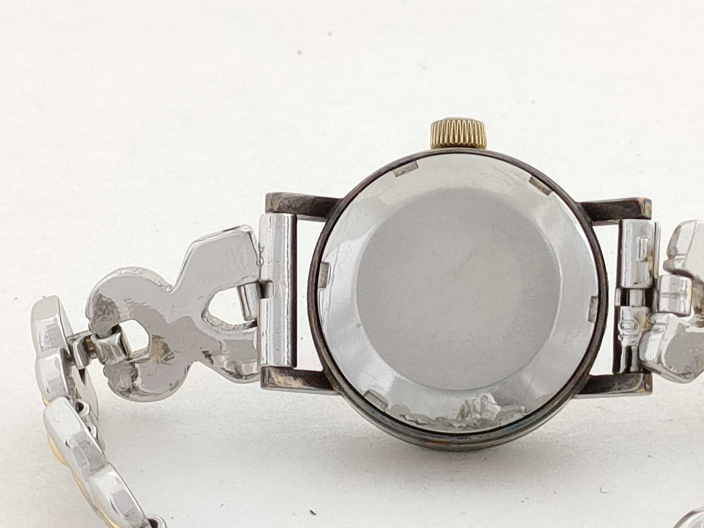 OMEGA De Ville SS/GP/AT Silver Dial Women's Watch