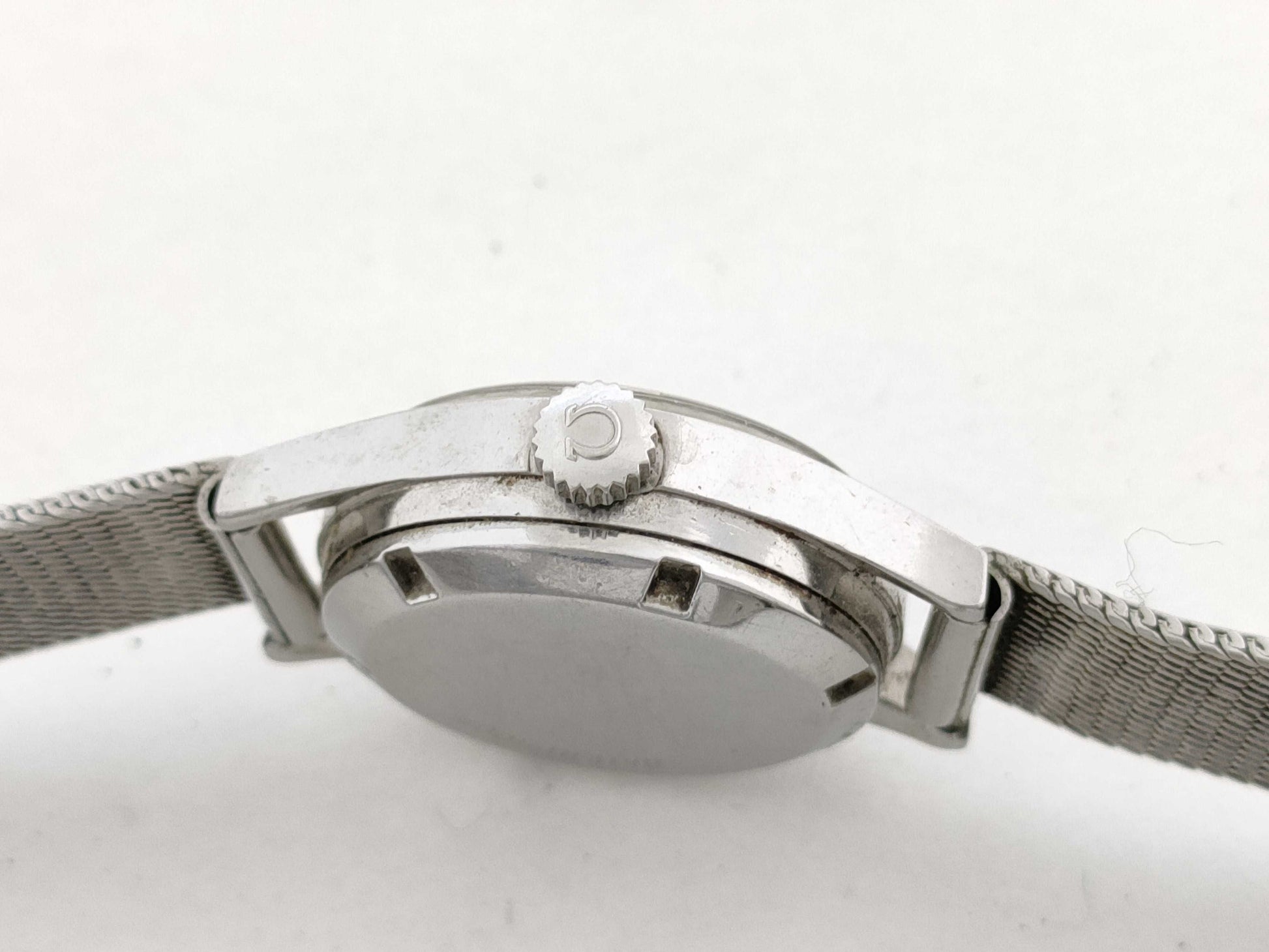OMEGA Geneva SS/AT Silver Dial Women's Watch
