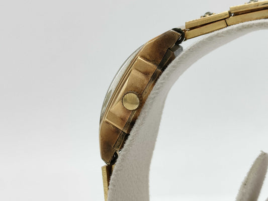 Denro Hand-Wound Silver Dial K18 Women's Watch