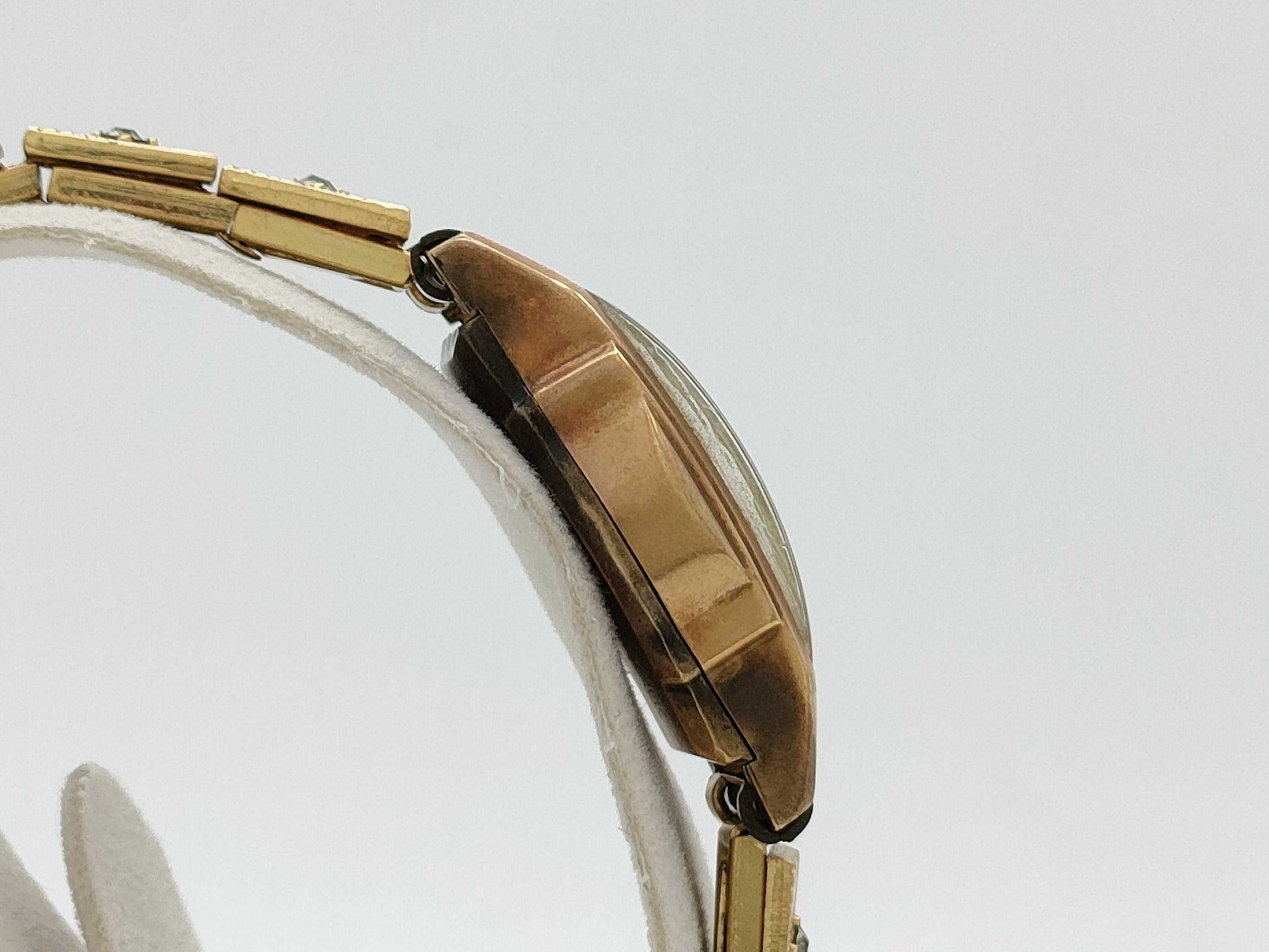 Denro Hand-Wound Silver Dial K18 Women's Watch